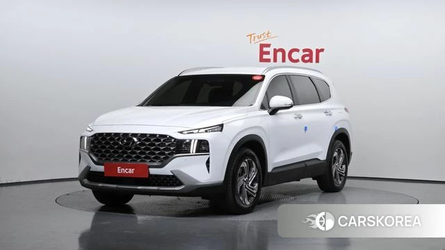 Hyundai The New Santa Fe 2023 Белый из Кореи