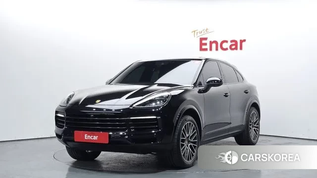 Porsche Cayenne (PO536) 2021 Черный из Кореи