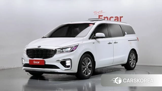 Kia The New Carnival 2018 Белый из Кореи