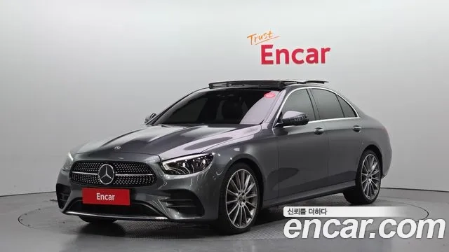 Mercedes-Benz E-Class W213 2022 Серый из Кореи