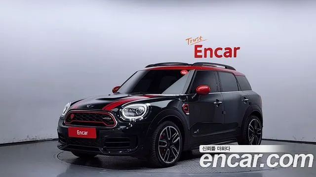 Mini Cooper S Countryman 2018 Зеленый из Кореи
