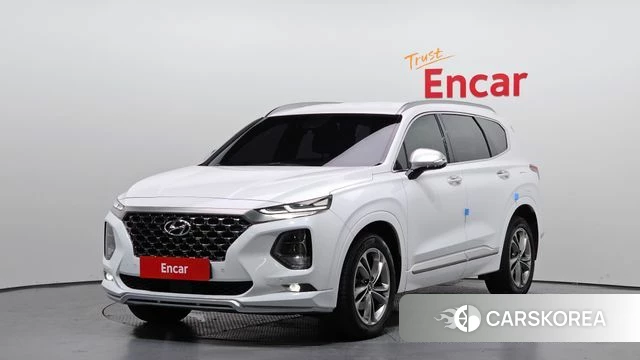 Hyundai Santa Fe TM 2018 Белый из Кореи