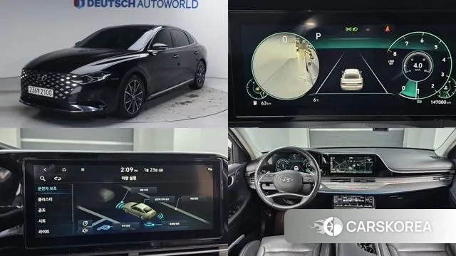 Hyundai The New Grandeur IG 2021 Черный из Кореи