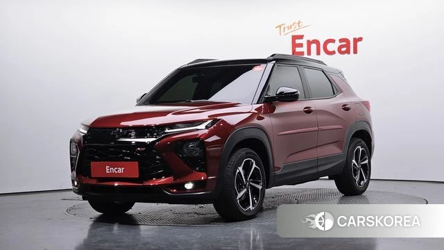 Chevrolet (GM Daewoo) Trailblazer 2022 Красный из Кореи