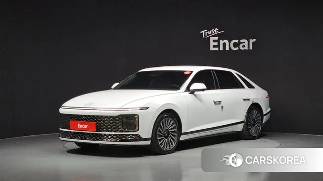 Hyundai Grandeur (GN7) 2024 Белый из Кореи