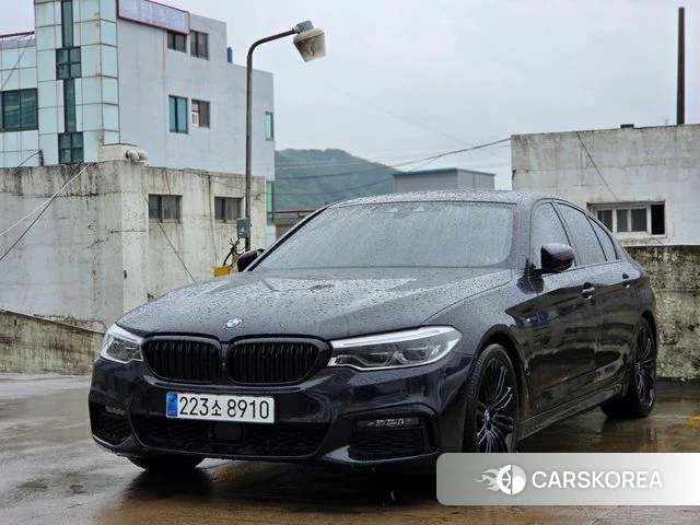 BMW 5 Series (G30) 2019 Синий из Кореи