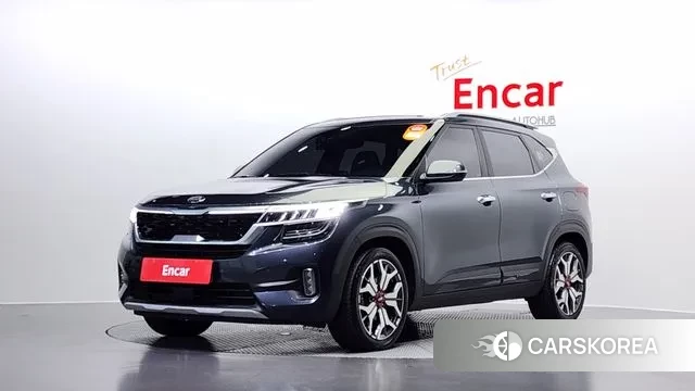 Kia Seltos 2021 Серый из Кореи