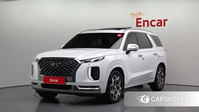 Hyundai Palisade 2021 Белый из Кореи