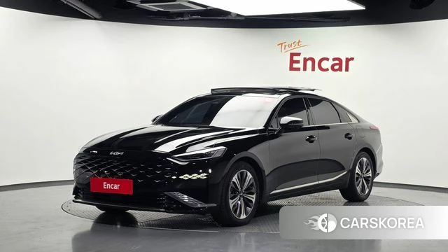 Kia K8 Hybrid 2022 Черный из Кореи