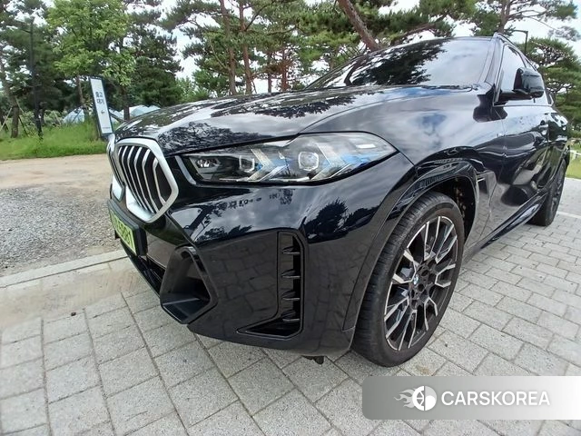 BMW X6 (G06) 2025 Черный из Кореи