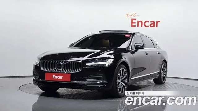 Volvo S90 2021 Черный из Кореи