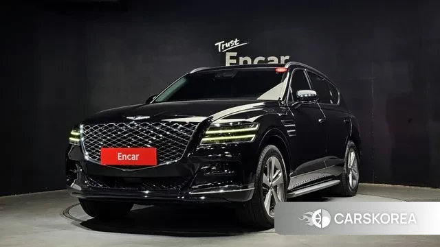 Genesis GV80 2021 Черный из Кореи