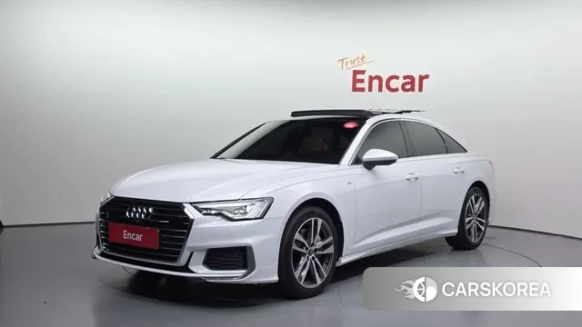 Audi A6 (C8) 2022 Белый из Кореи