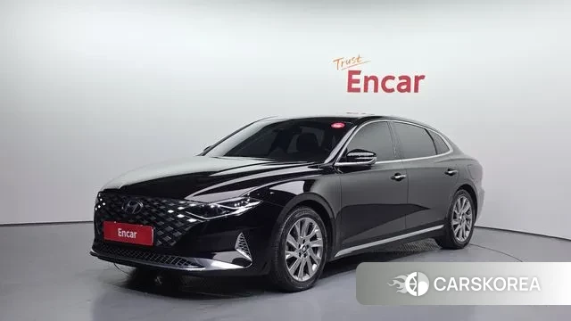 Hyundai The New Grandeur IG Hybrid 2020 Черный из Кореи