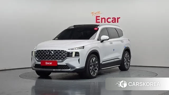 Hyundai The New Santa Fe 2021 Белый из Кореи