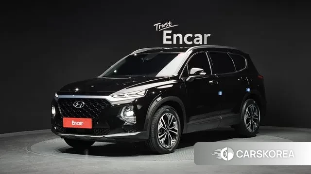 Hyundai Santa Fe TM 2018 Черный из Кореи