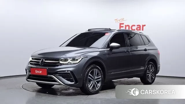 Volkswagen Tiguan Allspace 2023 Серый из Кореи