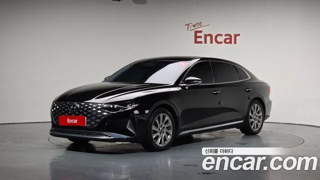 Hyundai The New Grandeur IG Hybrid 2020 Черный из Кореи