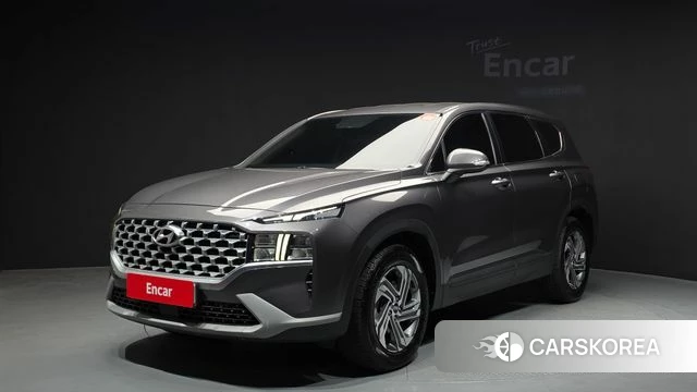 Hyundai The New Santa Fe 2021 Серый из Кореи