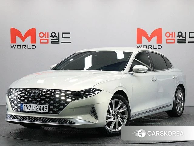 Hyundai The New Grandeur IG Hybrid 2021 Цвет галактики из Кореи