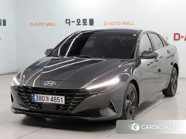 Hyundai Avante (CN7) 2021 Серый из Кореи