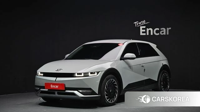 Hyundai Ionic 5 2022 Серебристо-серый из Кореи