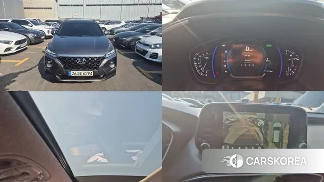 Hyundai Santa Fe TM 2018 Серый из Кореи
