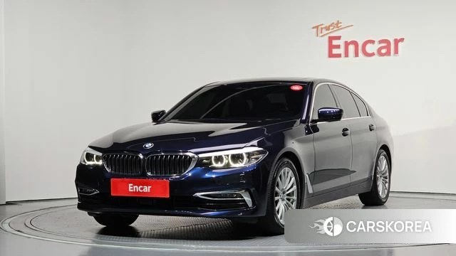 BMW 5 Series (G30) 2020 Синий из Кореи