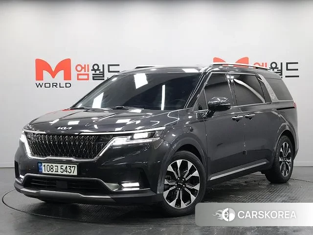 Kia Carnival 4th generation 2021 Серый из Кореи