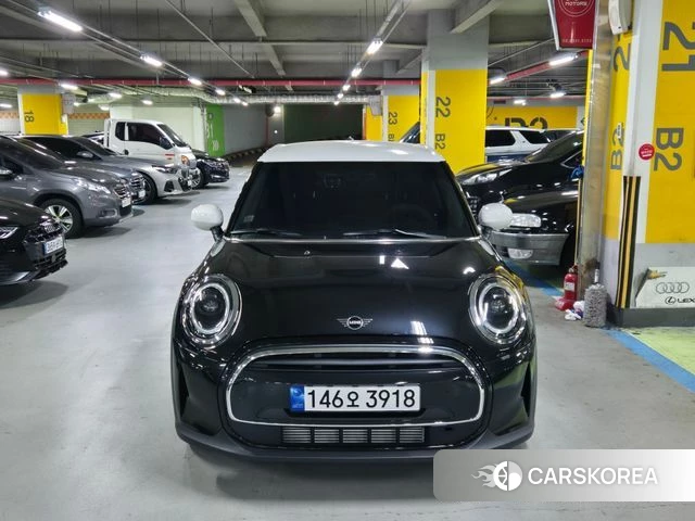 Mini Cooper 2022 Черный из Кореи