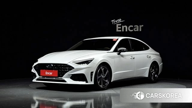 Hyundai Sonata (DN8) 2021 Белый из Кореи