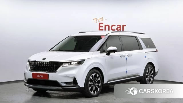 Kia Carnival 4th generation 2020 Белый из Кореи
