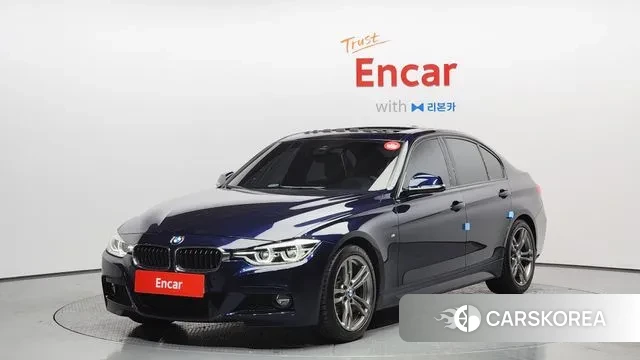 BMW 3 Series (F30) 2018 Синий из Кореи