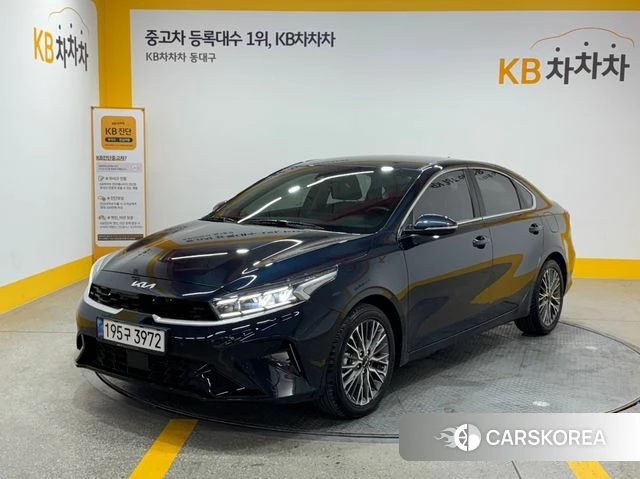 Kia The New K3 2nd generation 2021 Синий из Кореи