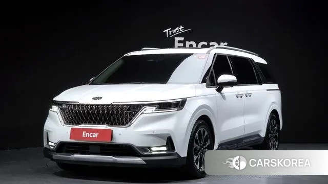 Kia Carnival 4th generation 2021 Белый из Кореи