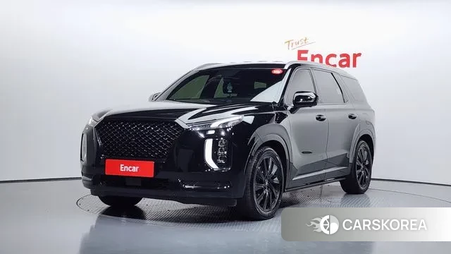 Hyundai Palisade 2021 Черный из Кореи