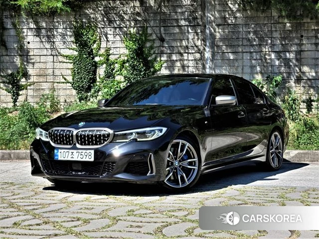 BMW 3 Series (G20) 2022 Черный из Кореи