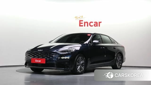 Kia K8 Hybrid 2021 Синий из Кореи