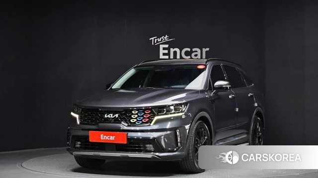 Kia Sorento 4th Generation 2021 Серый из Кореи