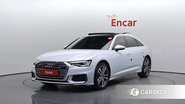 Audi A6 (C8) 2022 Белый из Кореи