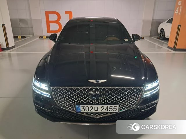 Genesis G80 (RG3) 2021 Черный из Кореи