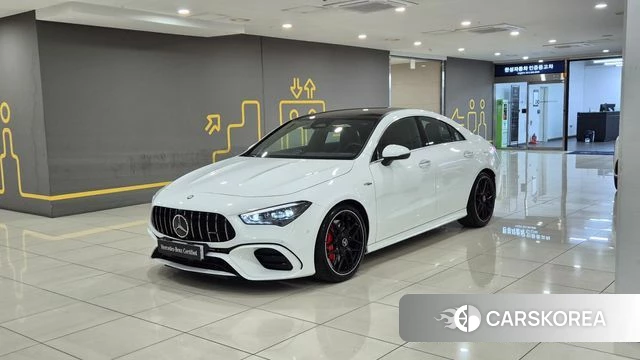 Mercedes-Benz CLA-Class C118 2025 Белый из Кореи
