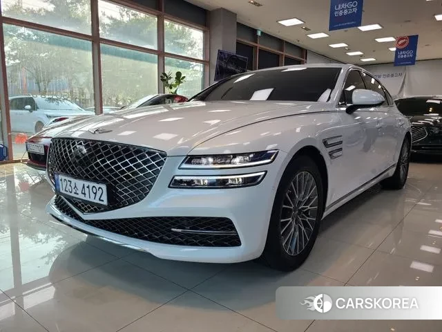 Genesis G80 (RG3) 2021 Белый из Кореи