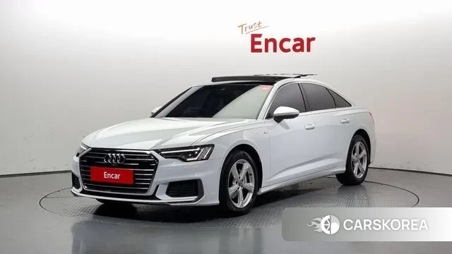 Audi A6 (C8) 2021 Белый из Кореи