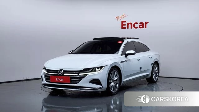 Volkswagen Arteon 2022 Белый из Кореи
