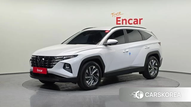 Hyundai Tucson Hybrid (NX4) 2023 Белый из Кореи