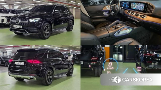 Mercedes-Benz GLE-Class W167 2019 Черный из Кореи