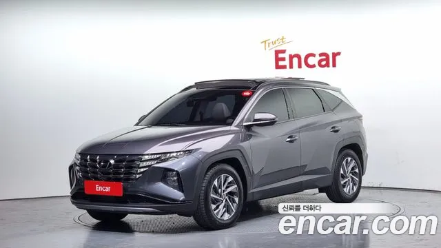 Hyundai Tucson Hybrid (NX4) 2021 Серый из Кореи