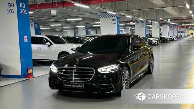 Mercedes-Benz S-Class W223 2025 Черный из Кореи