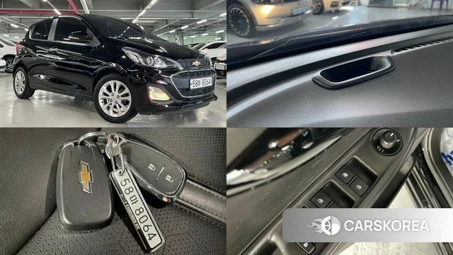 Chevrolet (GM Daewoo) The New Spark 2018 Черный из Кореи